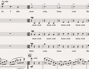 Sheet music