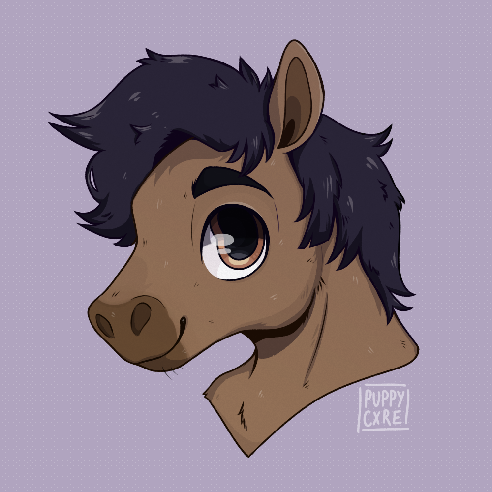 Cute drawing of Jack Newhorse by Puppycxre